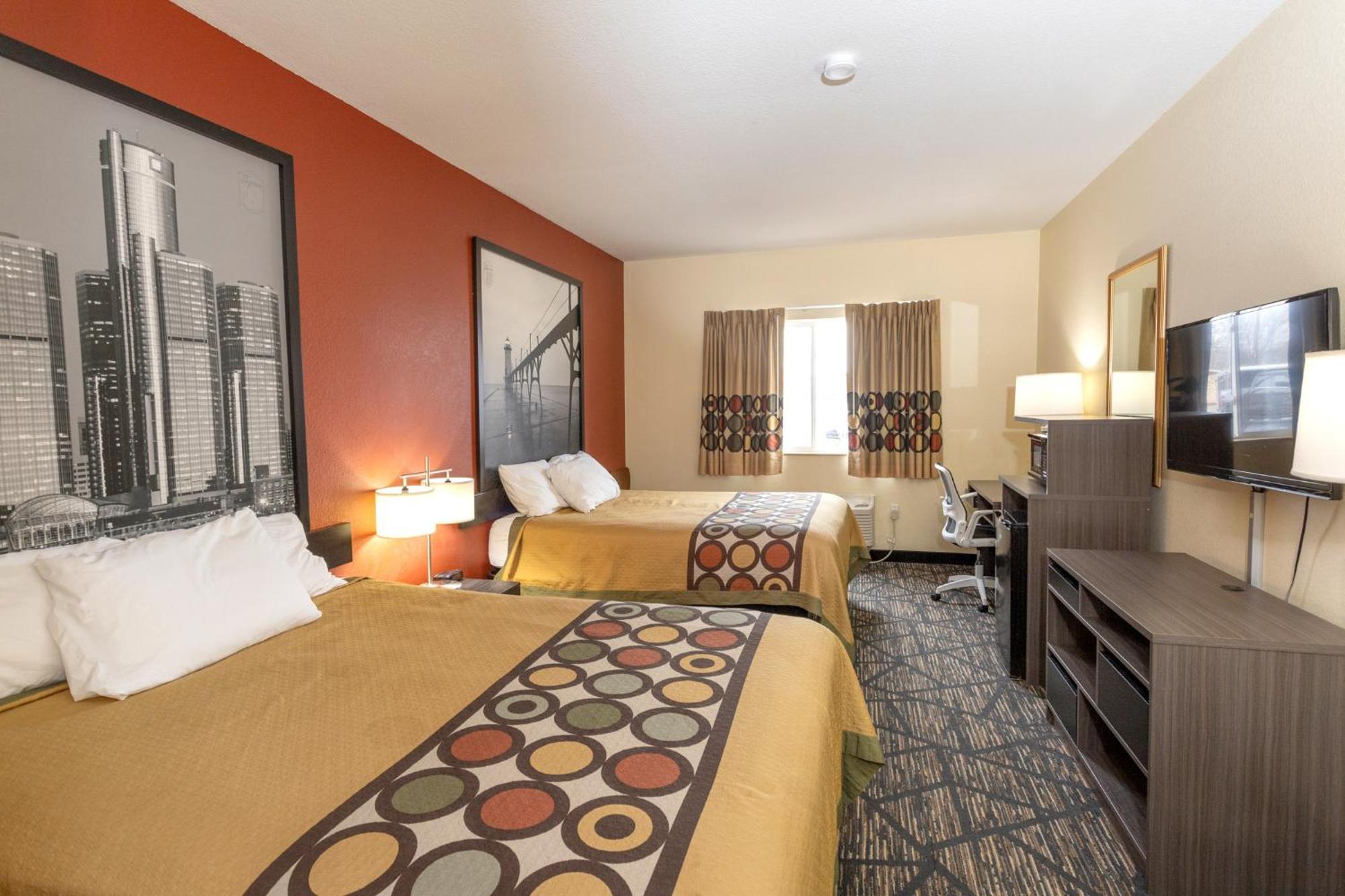 Super 8 By Wyndham Big Rapids Motell Exteriör bild